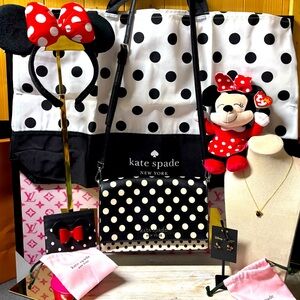 Kate spade Minnie polka dot bundle